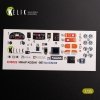 KELIK K35022 Kozak-001 Ukrainian MRAP 3D decals for ICM kit 1/35